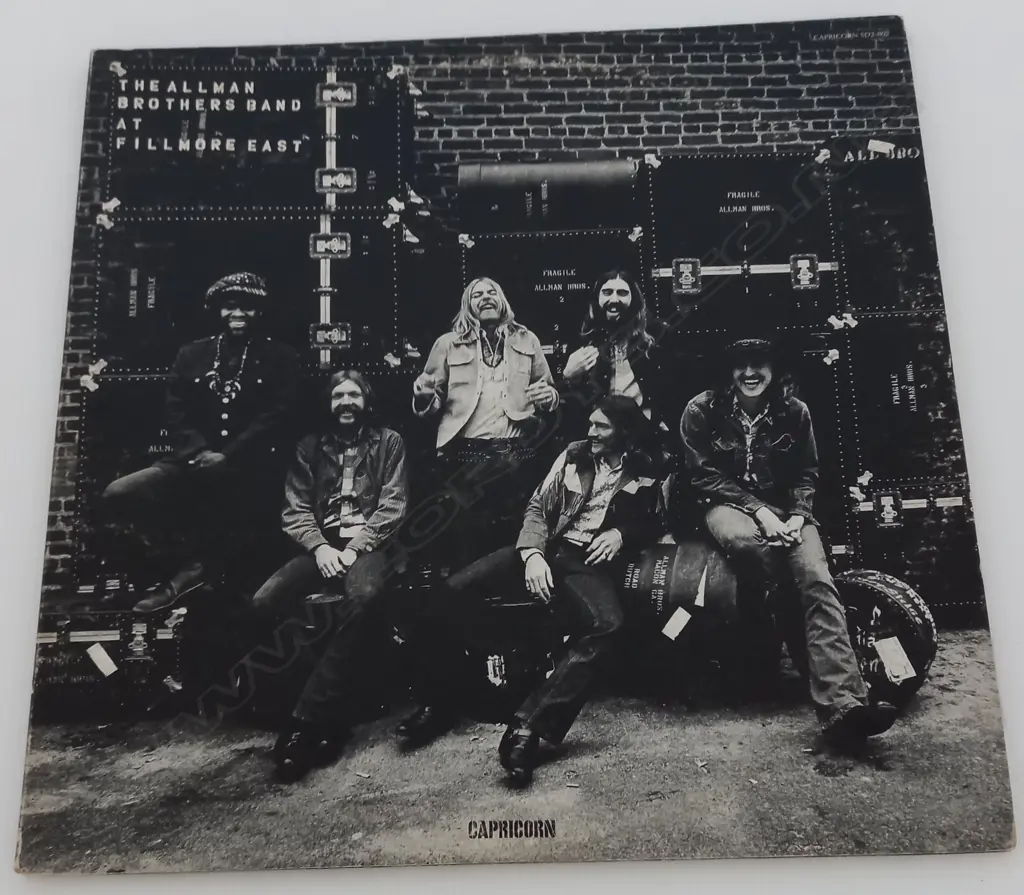 The Allman Brothers Band, The Allman Brothers Band At Fillmore East, (Double Album) Image 1++